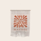 Nature Leaf Cutouts III: Terracotta Edition | Mid-Century Henri Matisse Series Wall Hanging Gallery Image 1