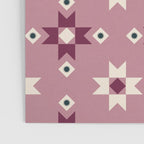 Modern quilt - berry Poster Gallery Image 3