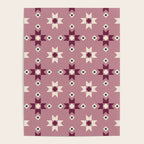 Modern quilt - berry Poster Gallery Image 4