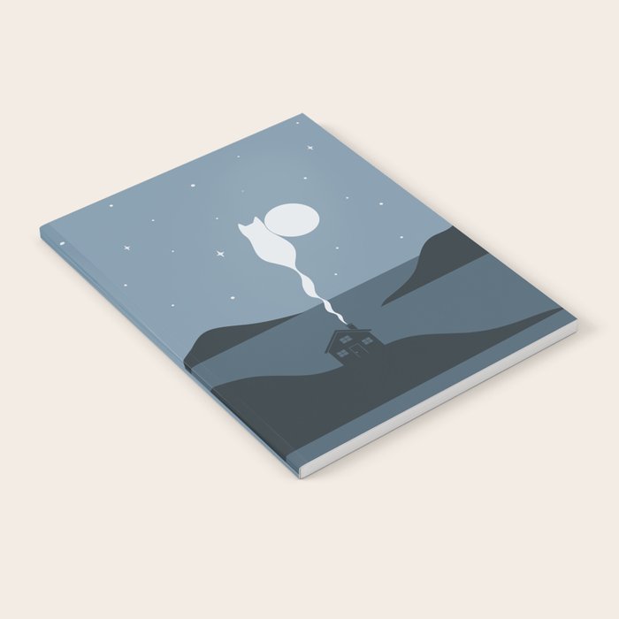 Cat Landscape 45 Notebook Gallery Image 2