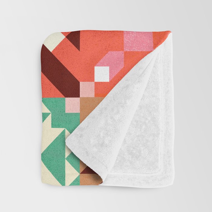 Winter Quilt Pattern no4 Throw Blanket Gallery Image 3