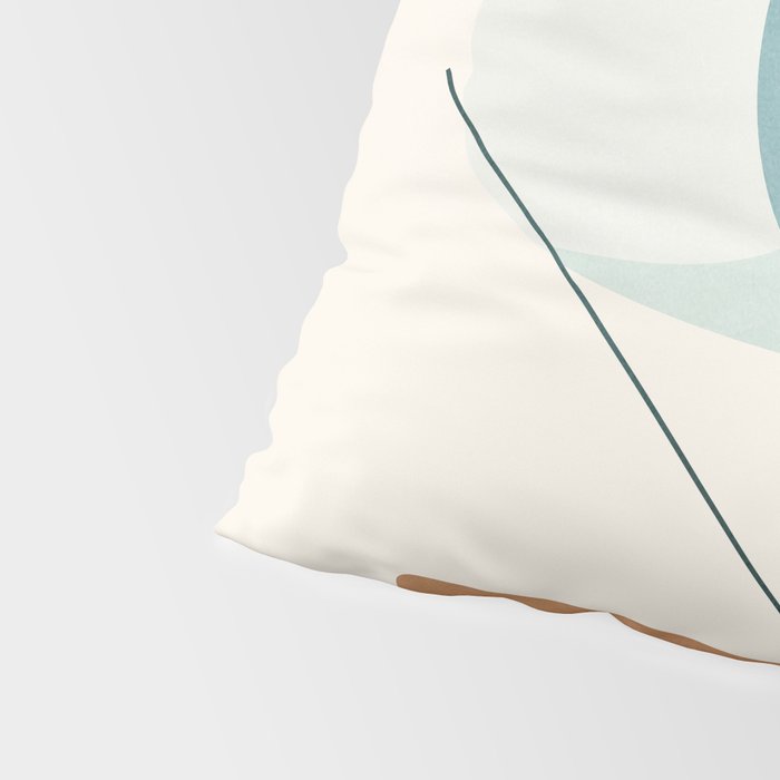 Azzurro Shapes No 54 Pillow Sham Gallery Image 4