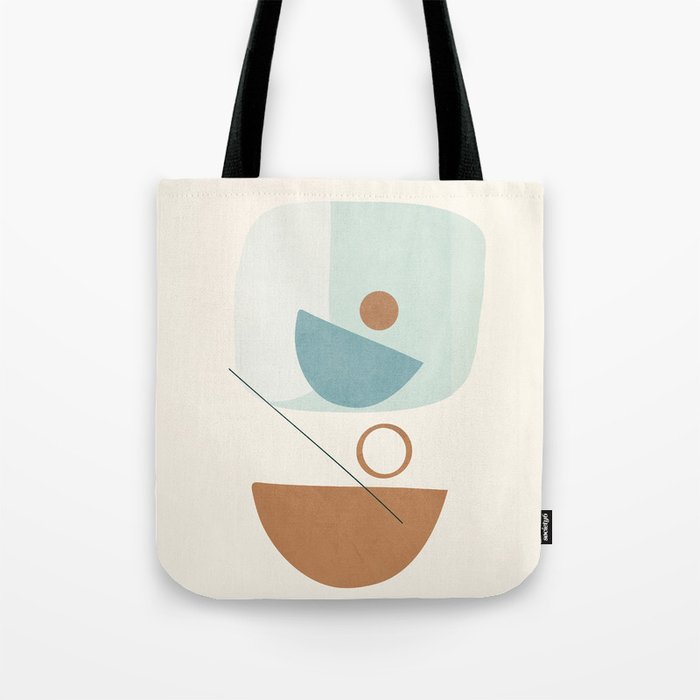 Azzurro Shapes No 54 Tote Bag Gallery Image 1