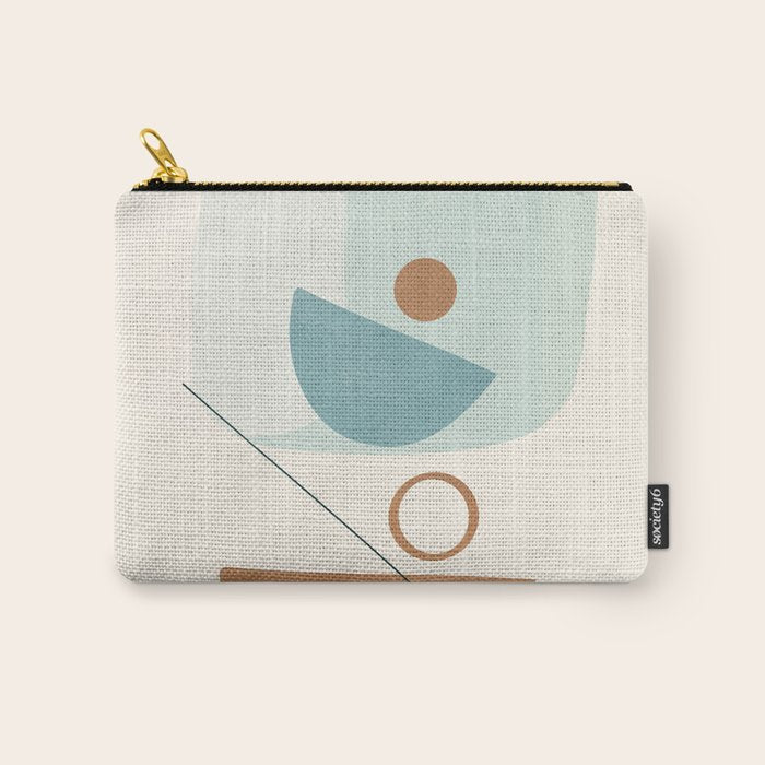 Azzurro Shapes No 54 Carry All Pouch Gallery Image 1
