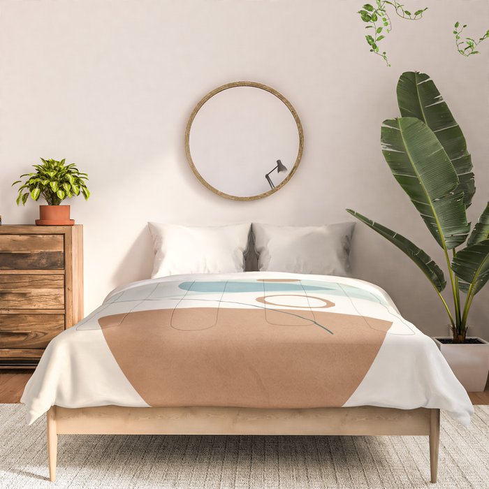 Azzurro Shapes No 54 Comforter Gallery Image 3