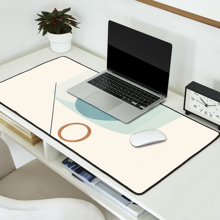 Azzurro Shapes No 54 Desk Mat Gallery Image 2