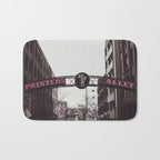 Printers Alley Nashville Tennessee Bath Mat Gallery Image 1