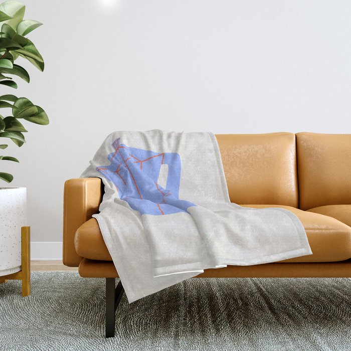 dream moka Throw Blanket Gallery Image 1