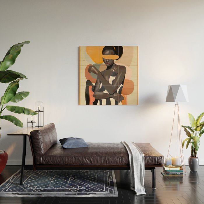 Girl Portrait 31 Wood Wall Art Gallery Image 2