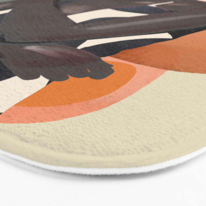 Girl Portrait 31 Bath Mat Gallery Image 3