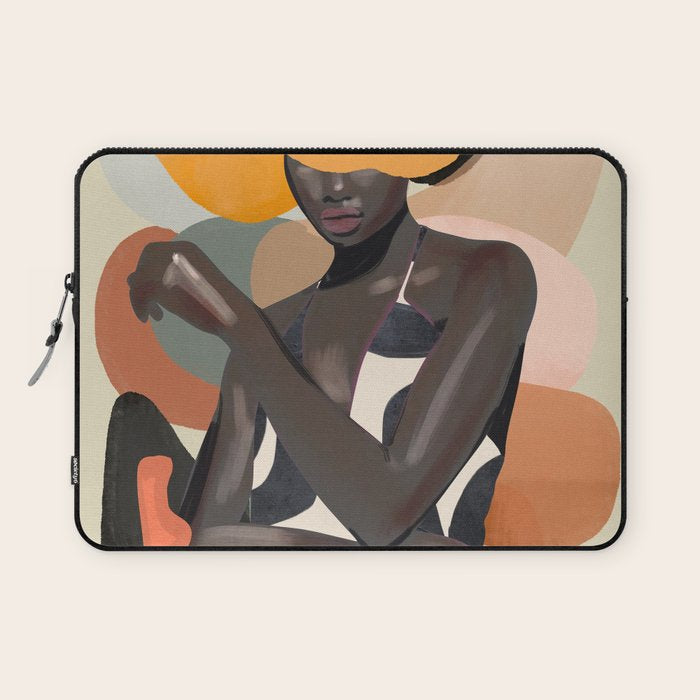 Girl Portrait 31 Laptop Sleeve Gallery Image 1