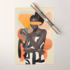 Girl Portrait 31 Wrapping Paper Gallery Image 1