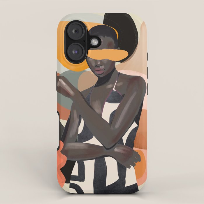 Girl Portrait 31 iPhone Case Gallery Image 1