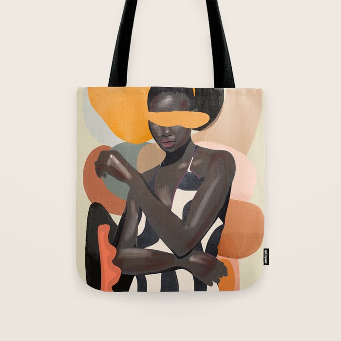 Girl Portrait 31 Tote Bag Gallery Image 1