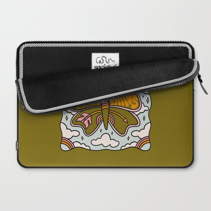 Sagittarius Butterfly Laptop Sleeve Gallery Image 2