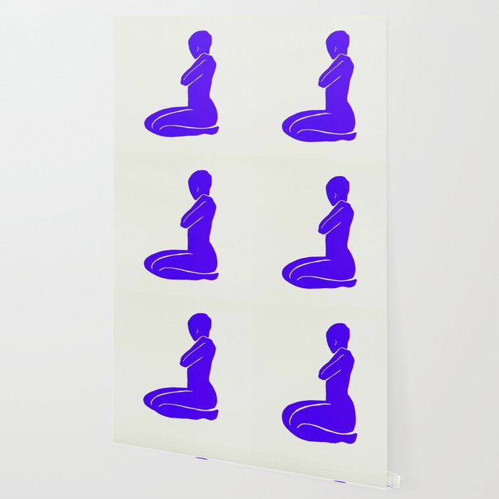 Nude I: Electric Ultramarine Blue Edition Wallpaper Gallery Image 2