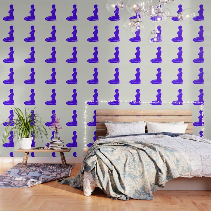 Nude I: Electric Ultramarine Blue Edition Wallpaper Gallery Image 3
