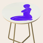 Nude I: Electric Ultramarine Blue Edition Side Table Gallery Image 2