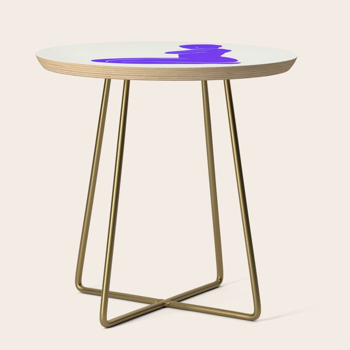 Nude I: Electric Ultramarine Blue Edition Side Table Gallery Image 1