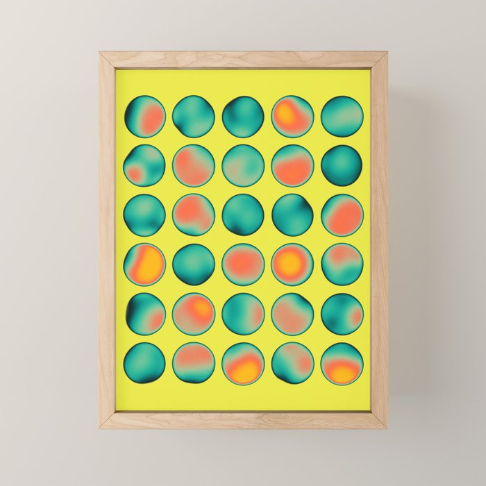 Color Burn 20 Mini Art Print Gallery Image 1