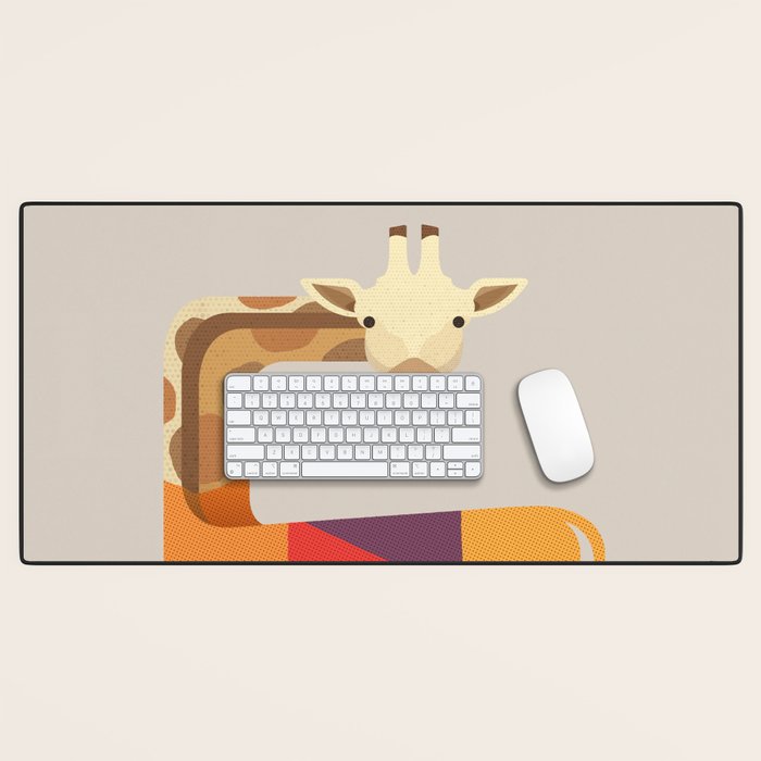 Giraffe Desk Mat Gallery Image 1
