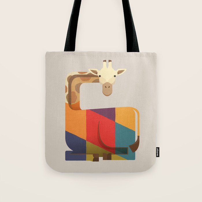 Giraffe Tote Bag Gallery Image 1