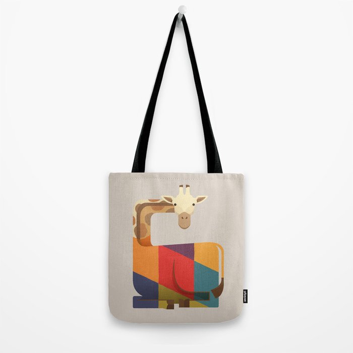 Giraffe Tote Bag Gallery Image 2
