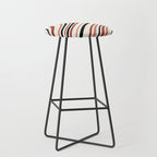 Wavy Stripes XI - Neutral Pink Stool Gallery Image 1