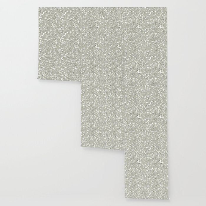 Painterly Florals - Sage Wallpaper Gallery Image 3