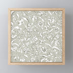 Painterly Florals - Sage Mini Art Print Gallery Image 1