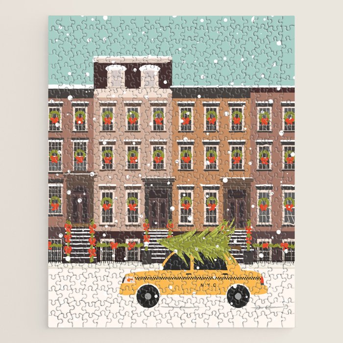 New York City Christmas Jigsaw Puzzle Gallery Image 1