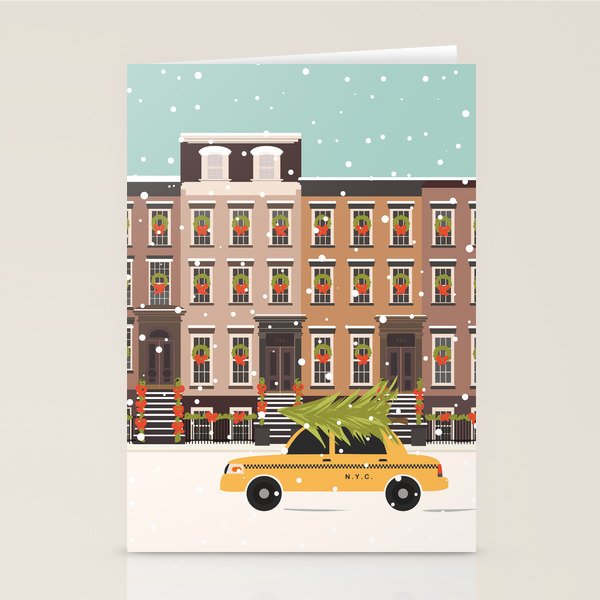 New York City Christmas Stationery Card Gallery Image 2