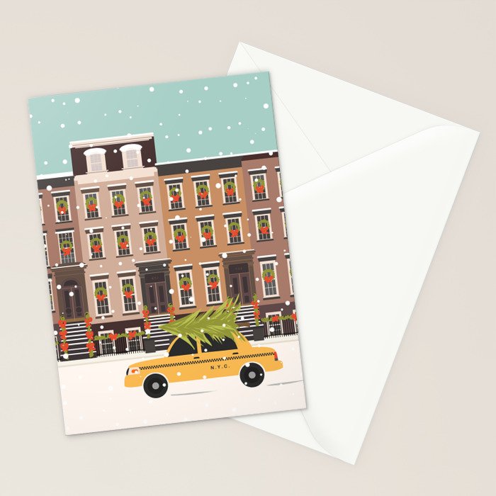New York City Christmas Stationery Card Gallery Image 2
