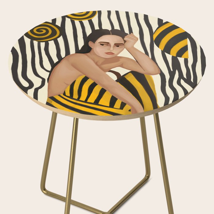 Pattern of Thought Side Table Gallery Image 2