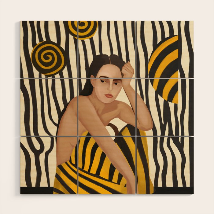 Pattern of Thought Wood Wall Art Gallery Image 1