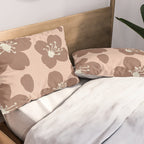 Mocha Blossoms Harmony Pillow Sham Gallery Image 2