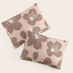 Mocha Blossoms Harmony Pillow Sham Gallery Image 3