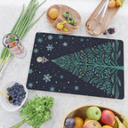 Christmas Night Tree-Snowy Cutting Board Gallery Image 2