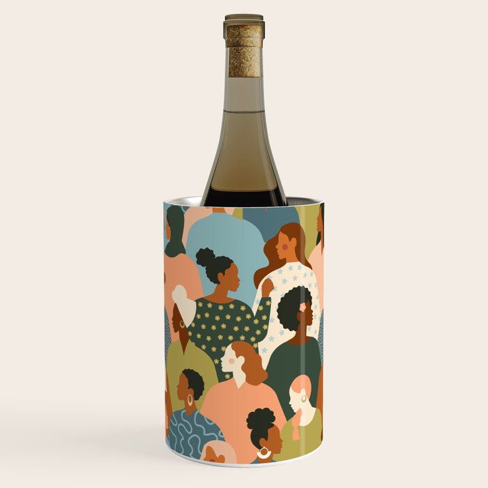Women empowerment movement Wine Chiller Gallery Image 1