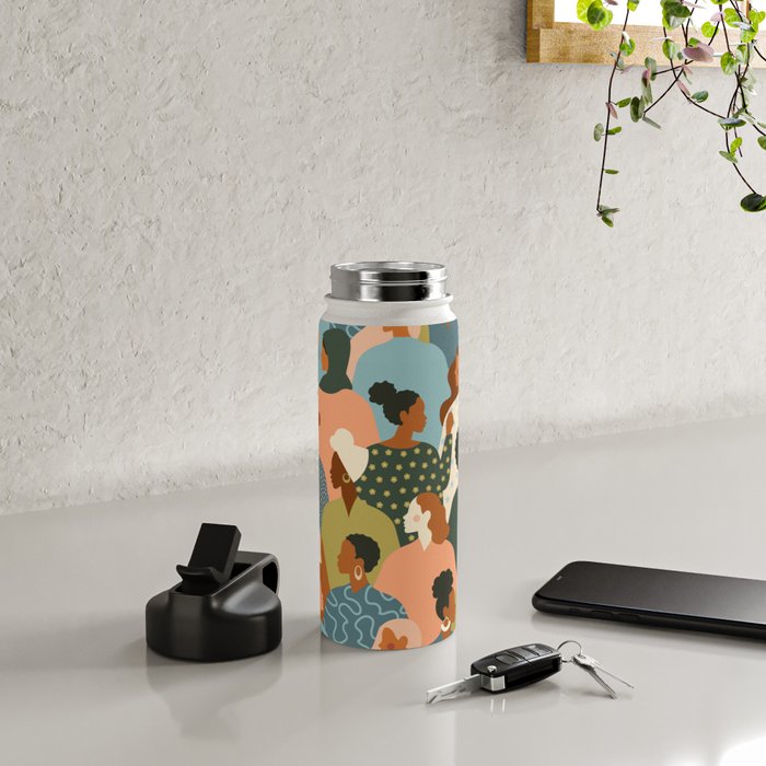 Women empowerment movement Water Bottle Gallery Image 4