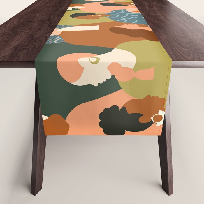 Women empowerment movement Table Runner Gallery Image 1