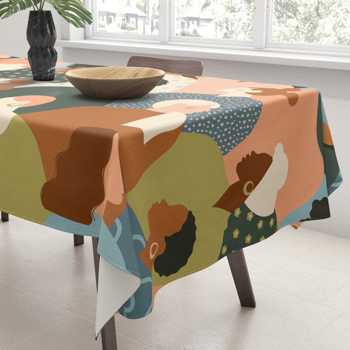 Women empowerment movement Tablecloth Gallery Image 3