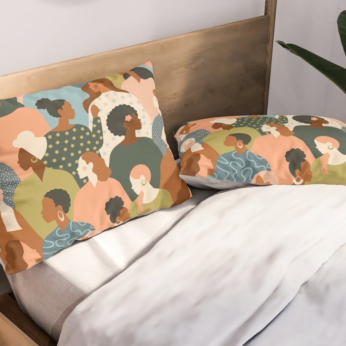 Women empowerment movement Pillow Sham Gallery Image 2