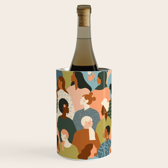 Women empowerment movement Wine Chiller Gallery Image 2