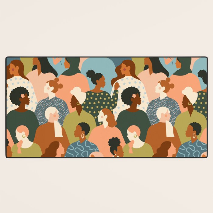 Women empowerment movement Desk Mat Gallery Image 3