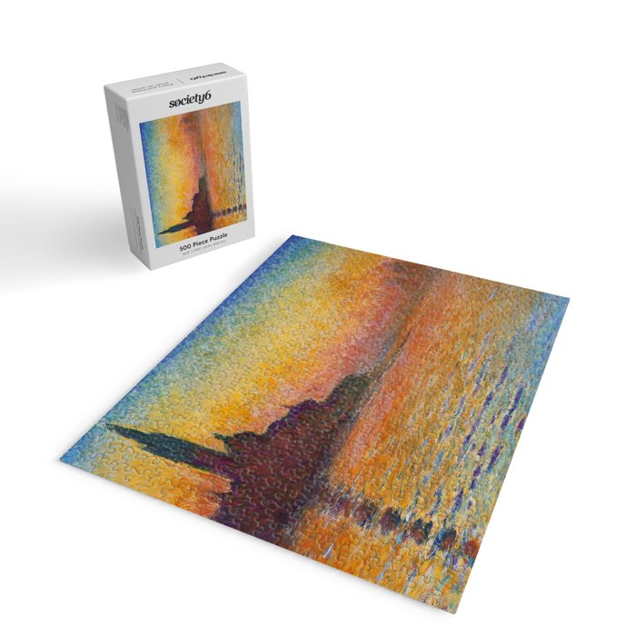 San Giorgio Maggiore at Dusk by Claude Monet Jigsaw Puzzle Gallery Image 2