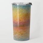 San Giorgio Maggiore at Dusk by Claude Monet Travel Mug Gallery Image 2