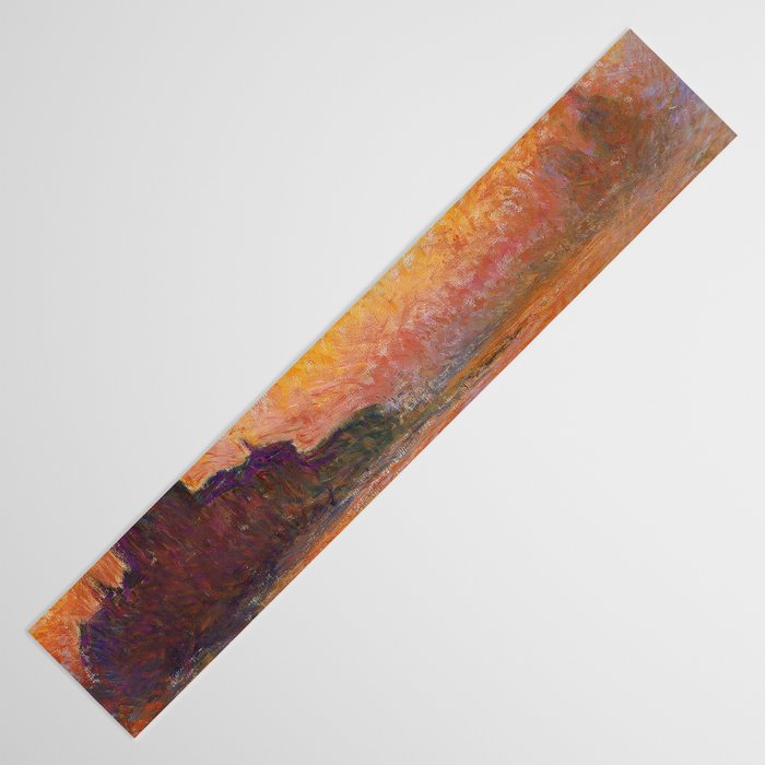 San Giorgio Maggiore at Dusk by Claude Monet Table Runner Gallery Image 3
