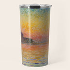 San Giorgio Maggiore at Dusk by Claude Monet Travel Mug Gallery Image 1