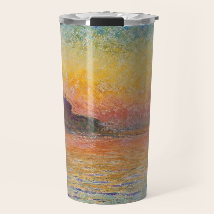 San Giorgio Maggiore at Dusk by Claude Monet Travel Mug Gallery Image 1